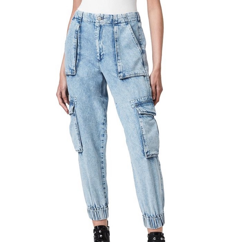 All Saints Frieda high rise cargo pants , 00. XS